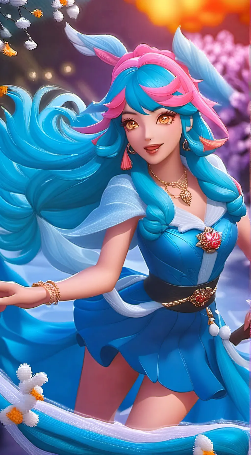 ai character: Cici"amor perdido" background