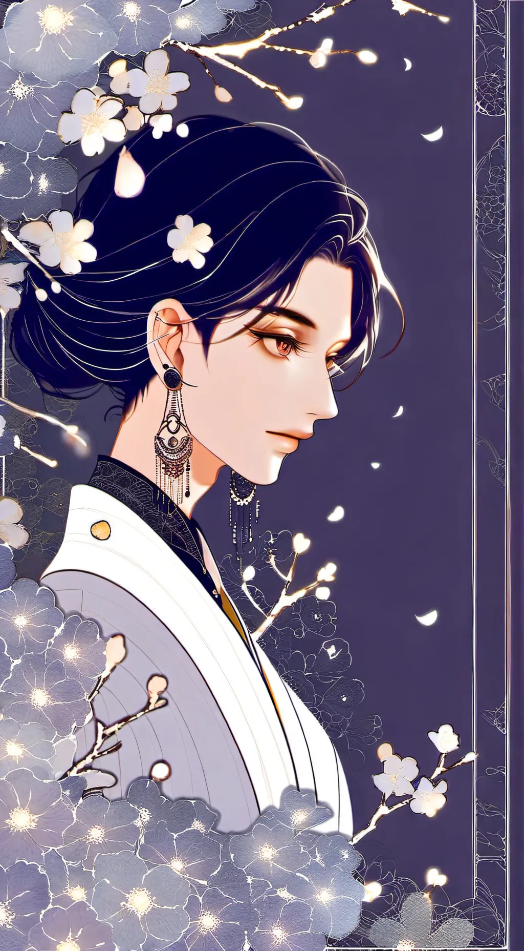 ai character: Dame moche background