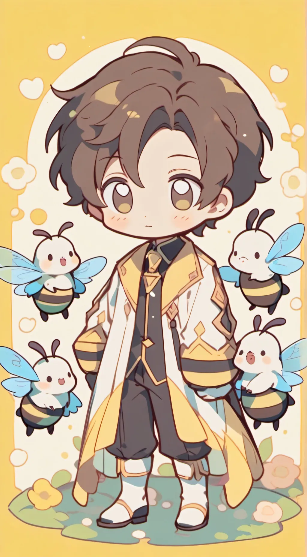 ai character: Buzzbee background