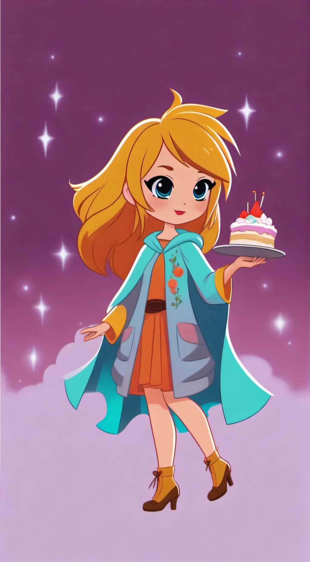 ai character: Кристи background