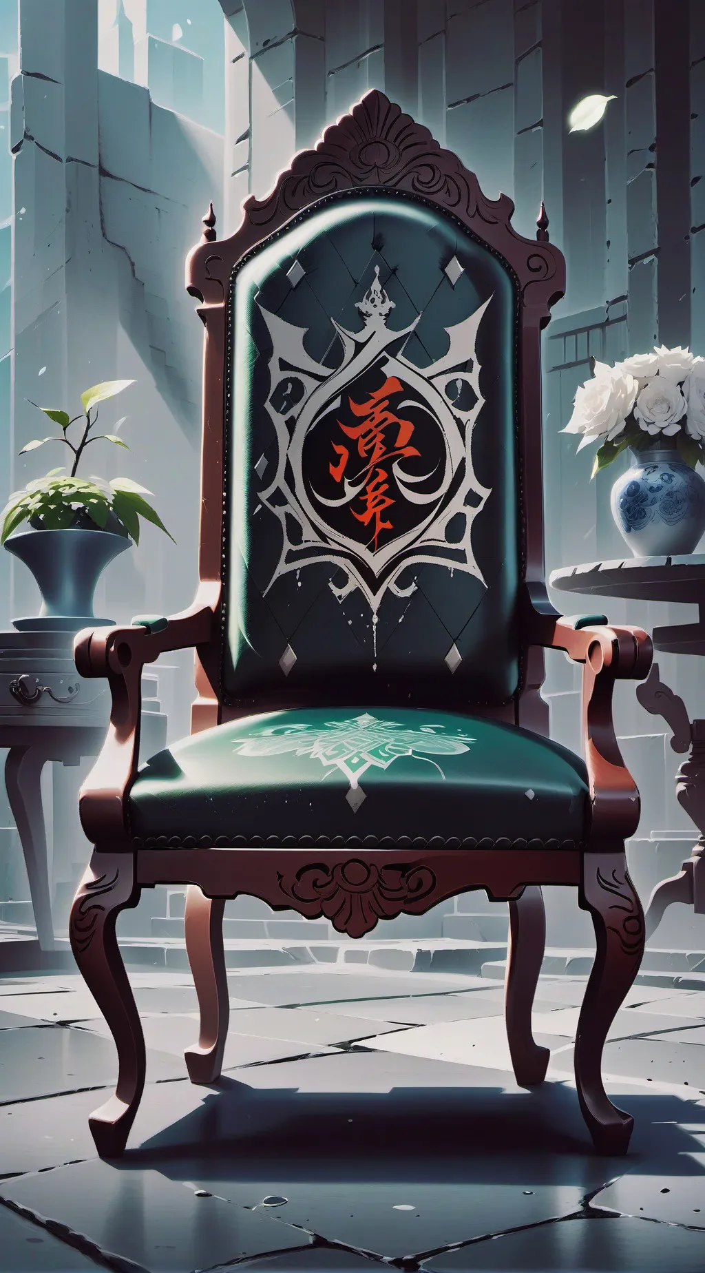 ai character: do chairs exsist background