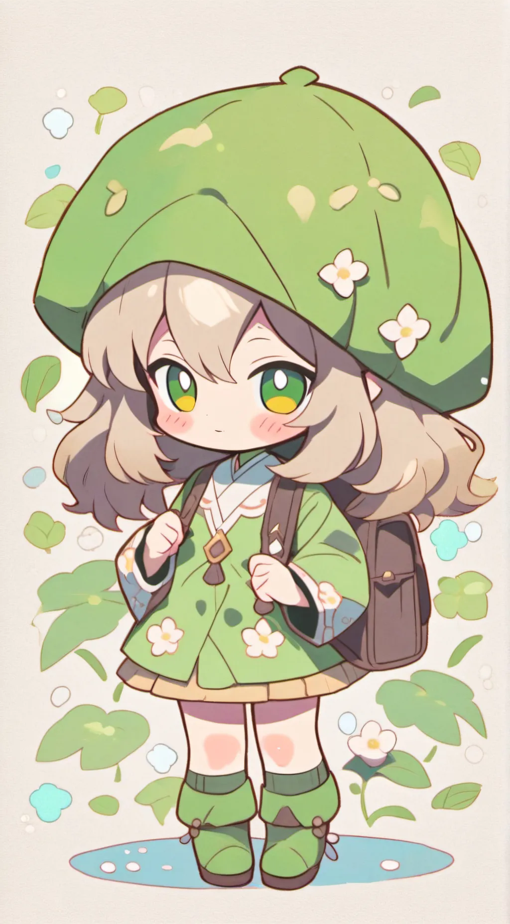 ai character: Aerial  background