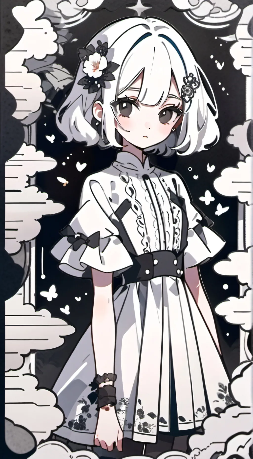 ai character: Poor Hansel... background