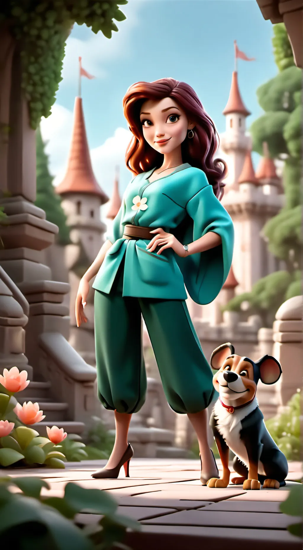 ai character: Kailee  background