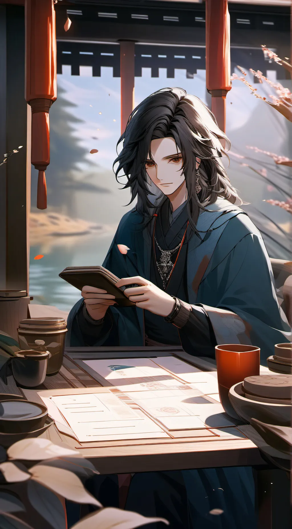 ai character: TANOEL  background