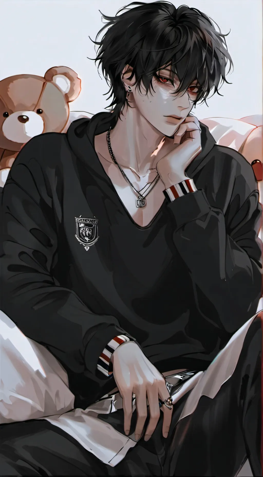 ai character: Xander 🧛‍♂️🐕 background