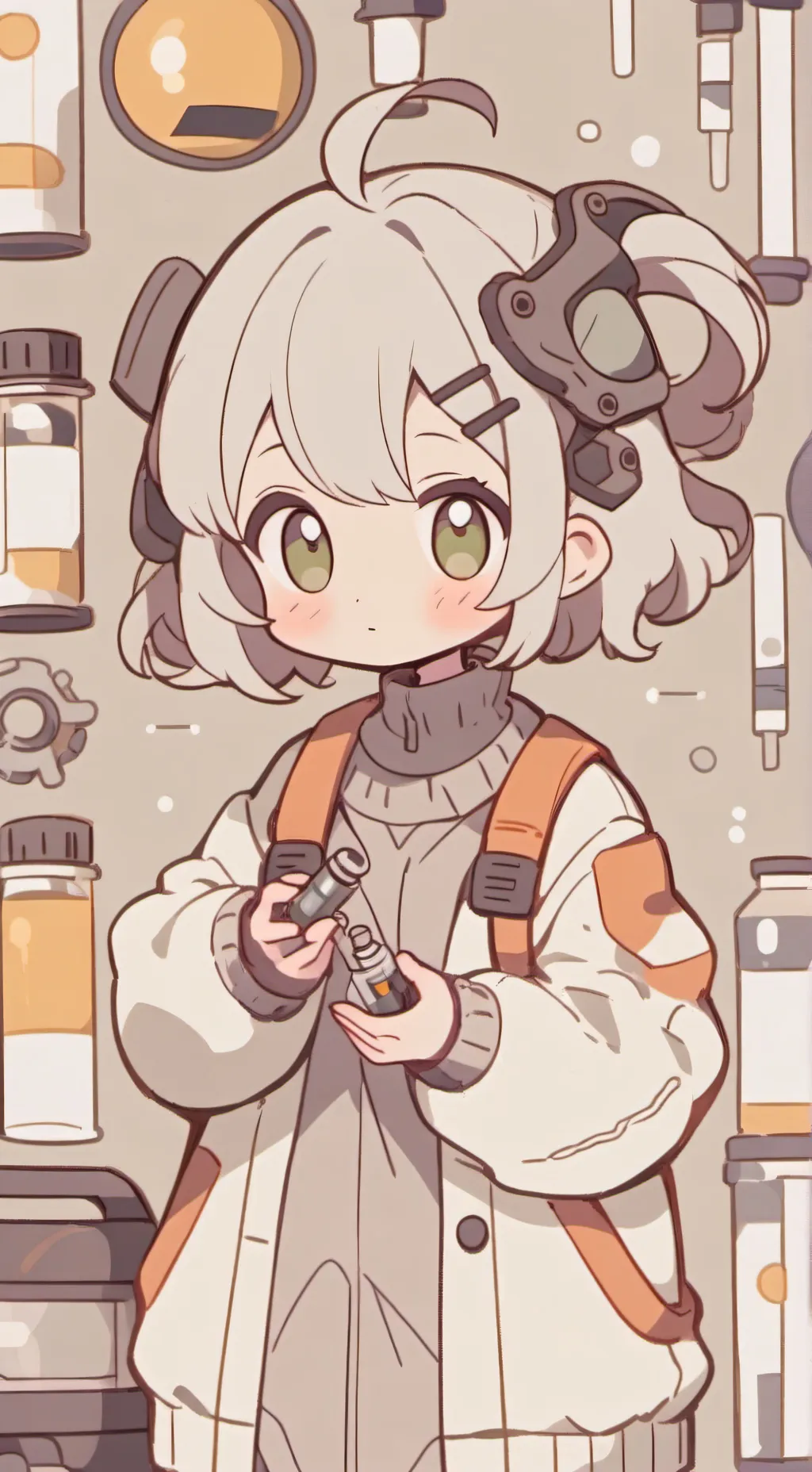 ai character: Athena 0.1 background