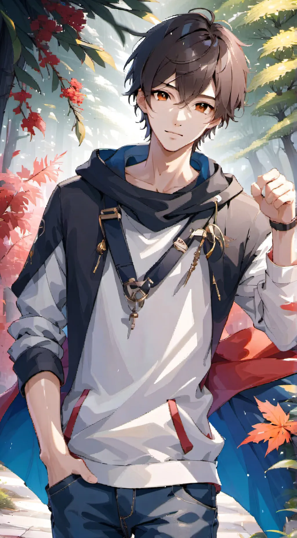 ai character: Walker background