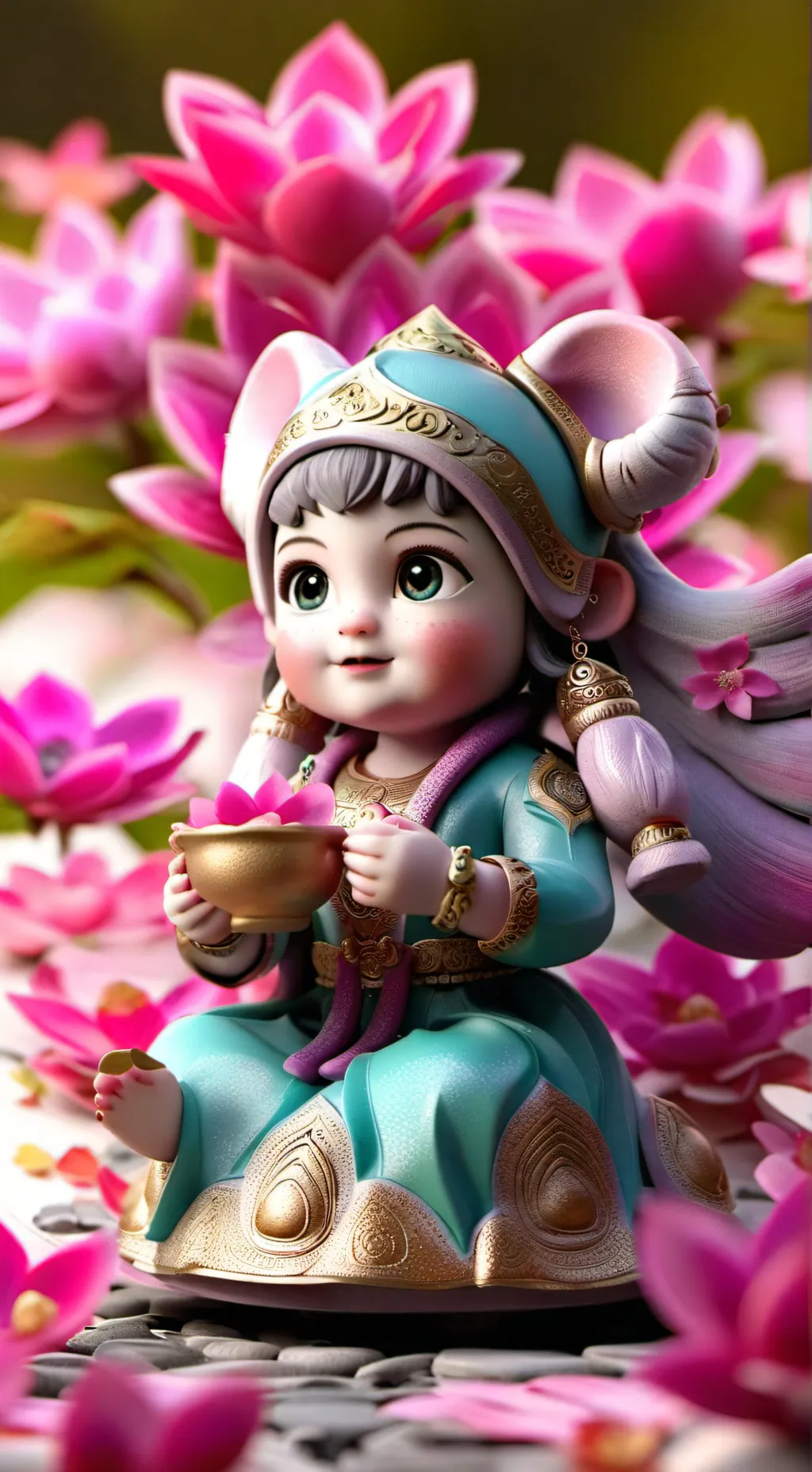 ai character: лили background