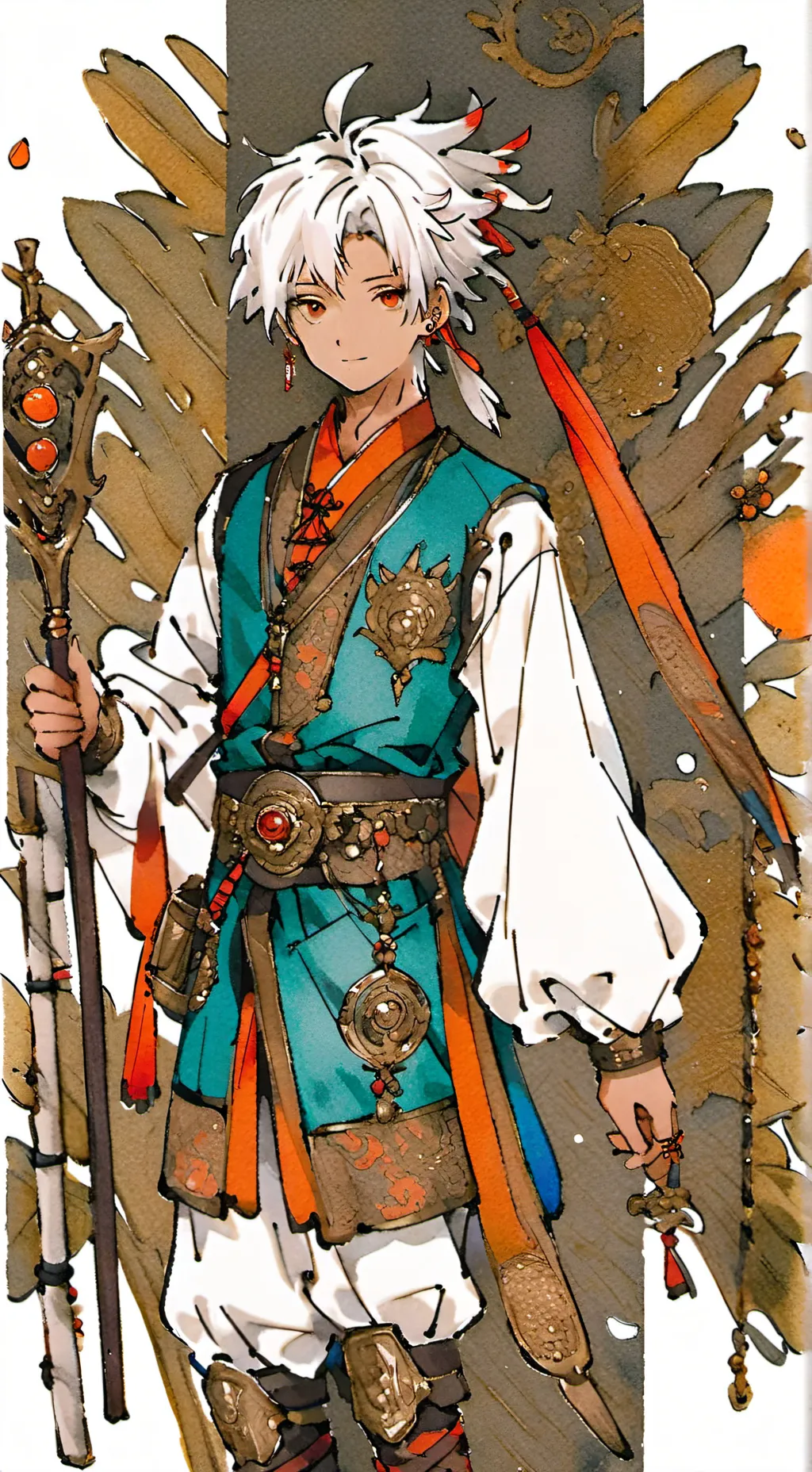 ai character: Asher background