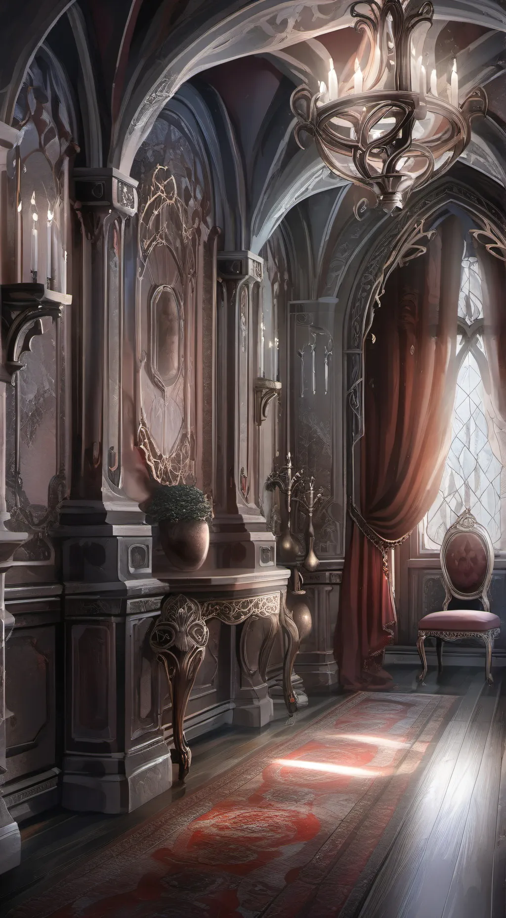 ai character: Sana boys virus background