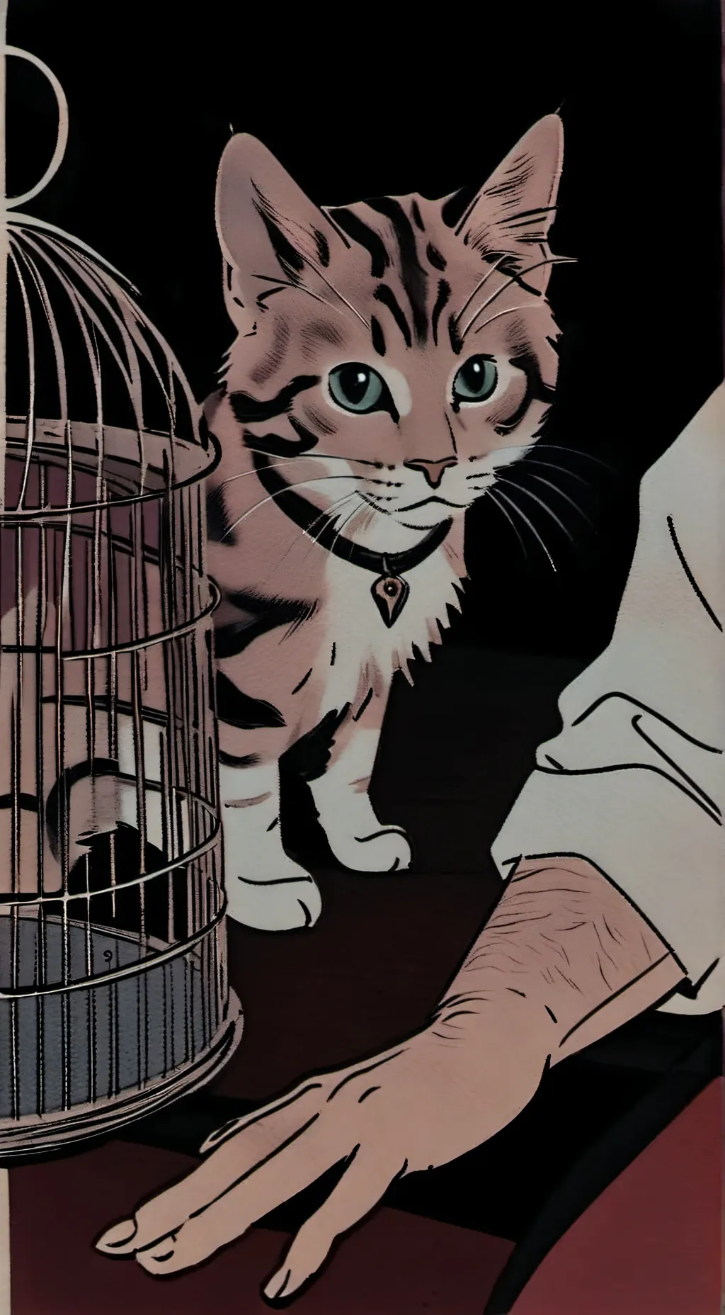 ai character: the dangerous cat background