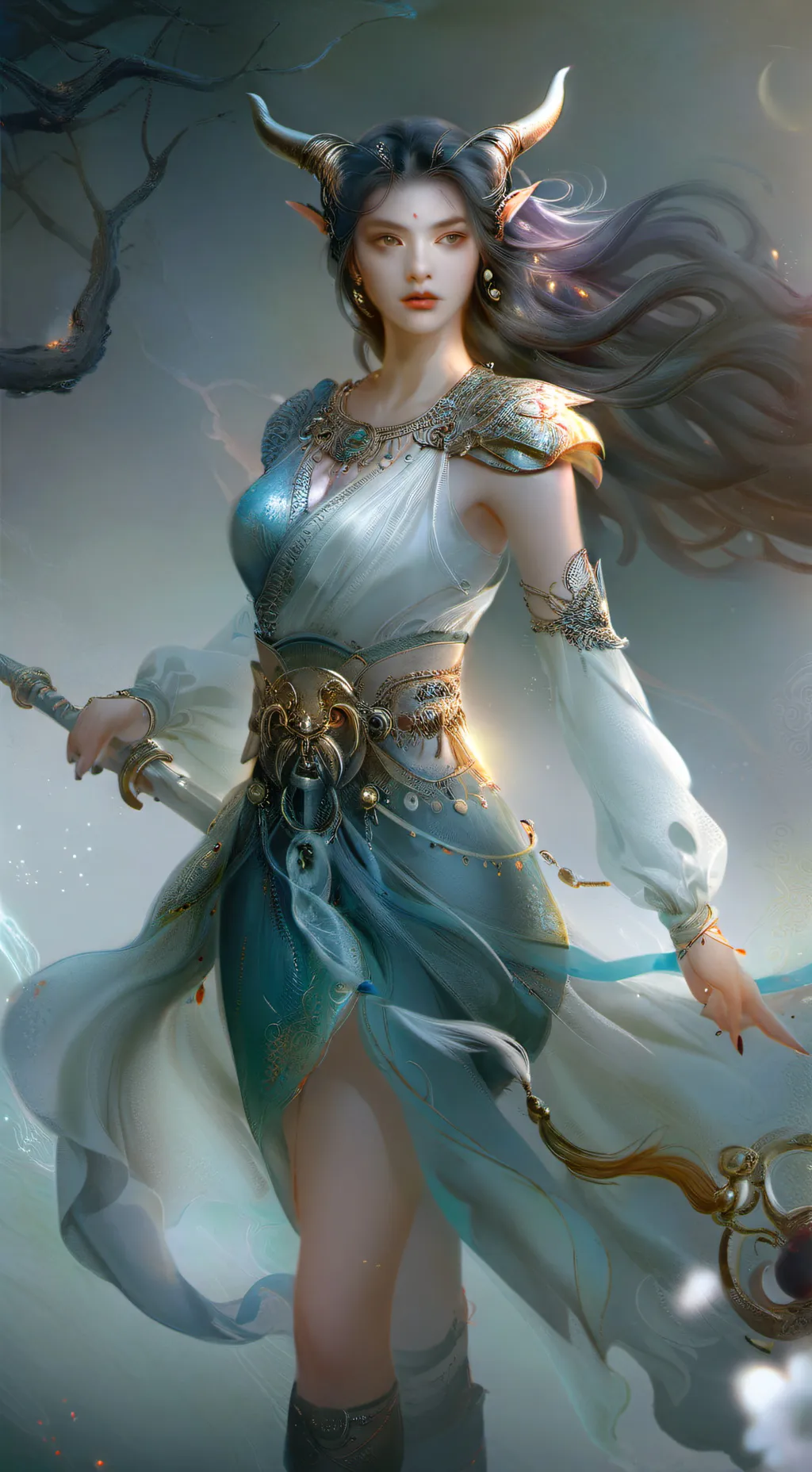 ai character: warrior sim background