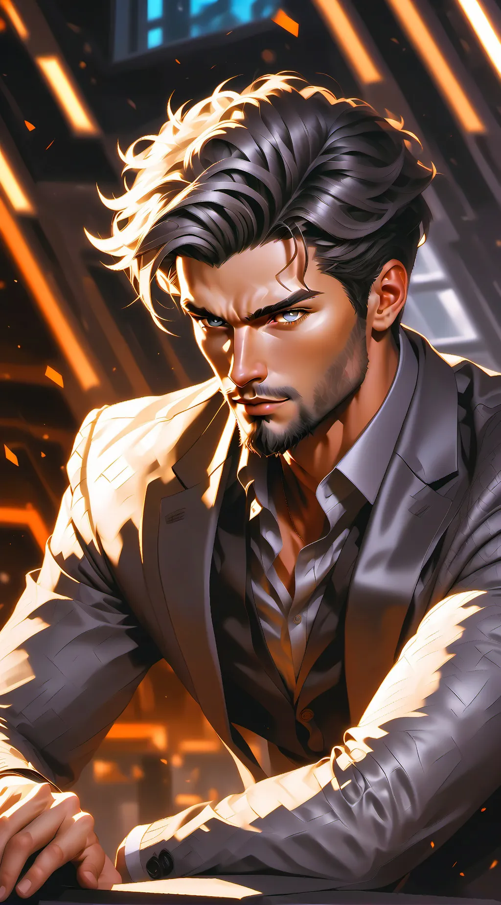 ai character: luc background