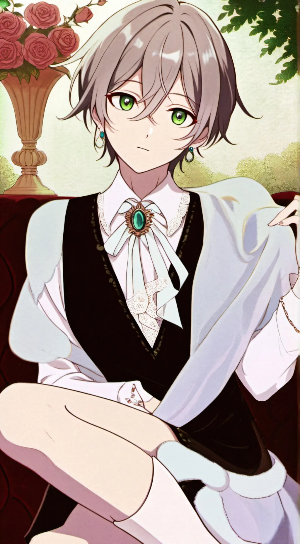 ai character: luck background