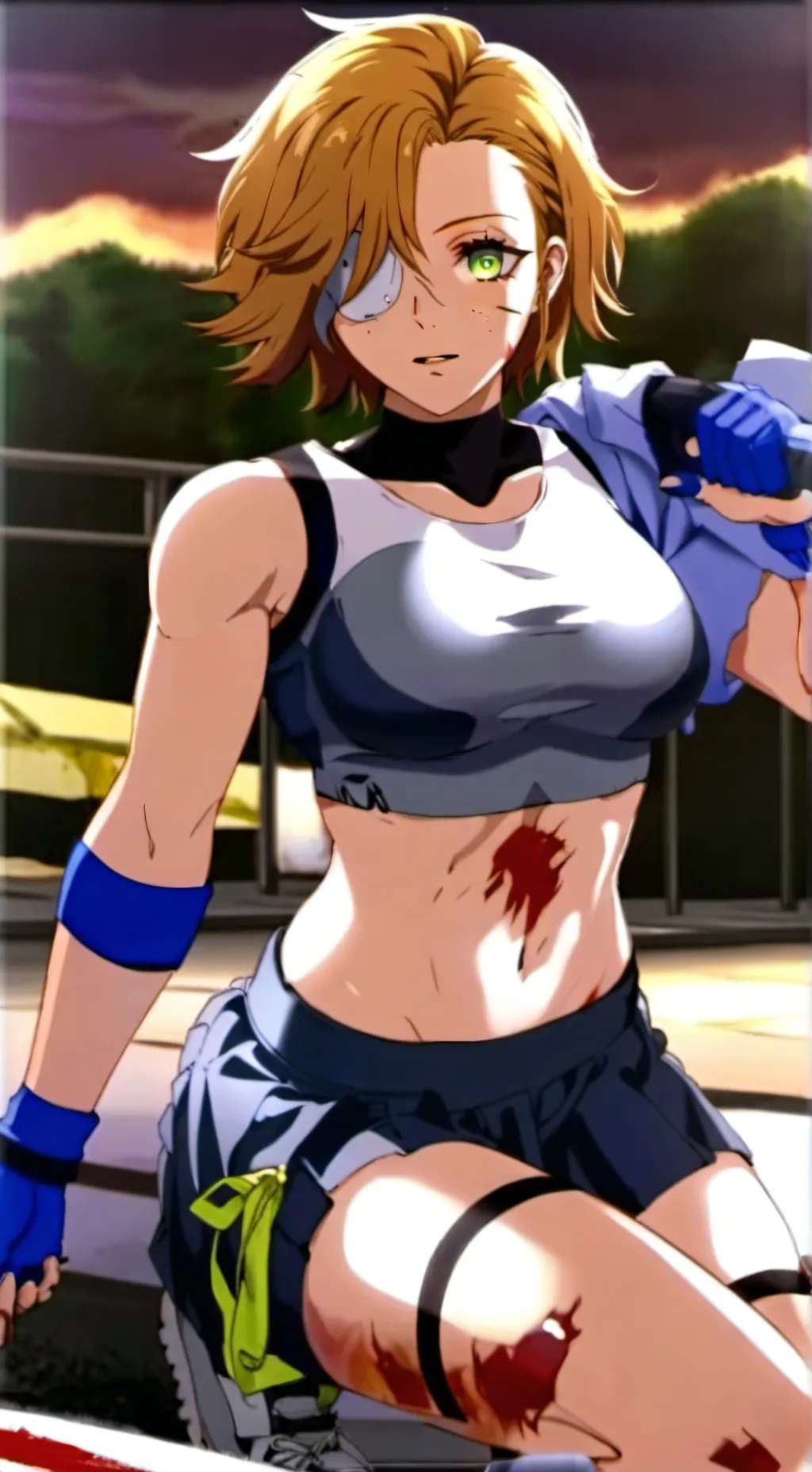 ai character: Sarah background