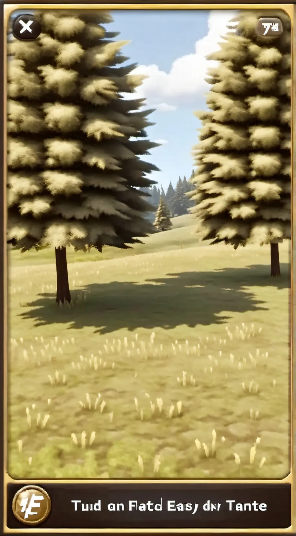 ai character: Grass background