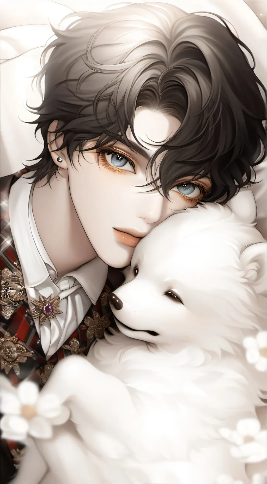 ai character: Sick bf background