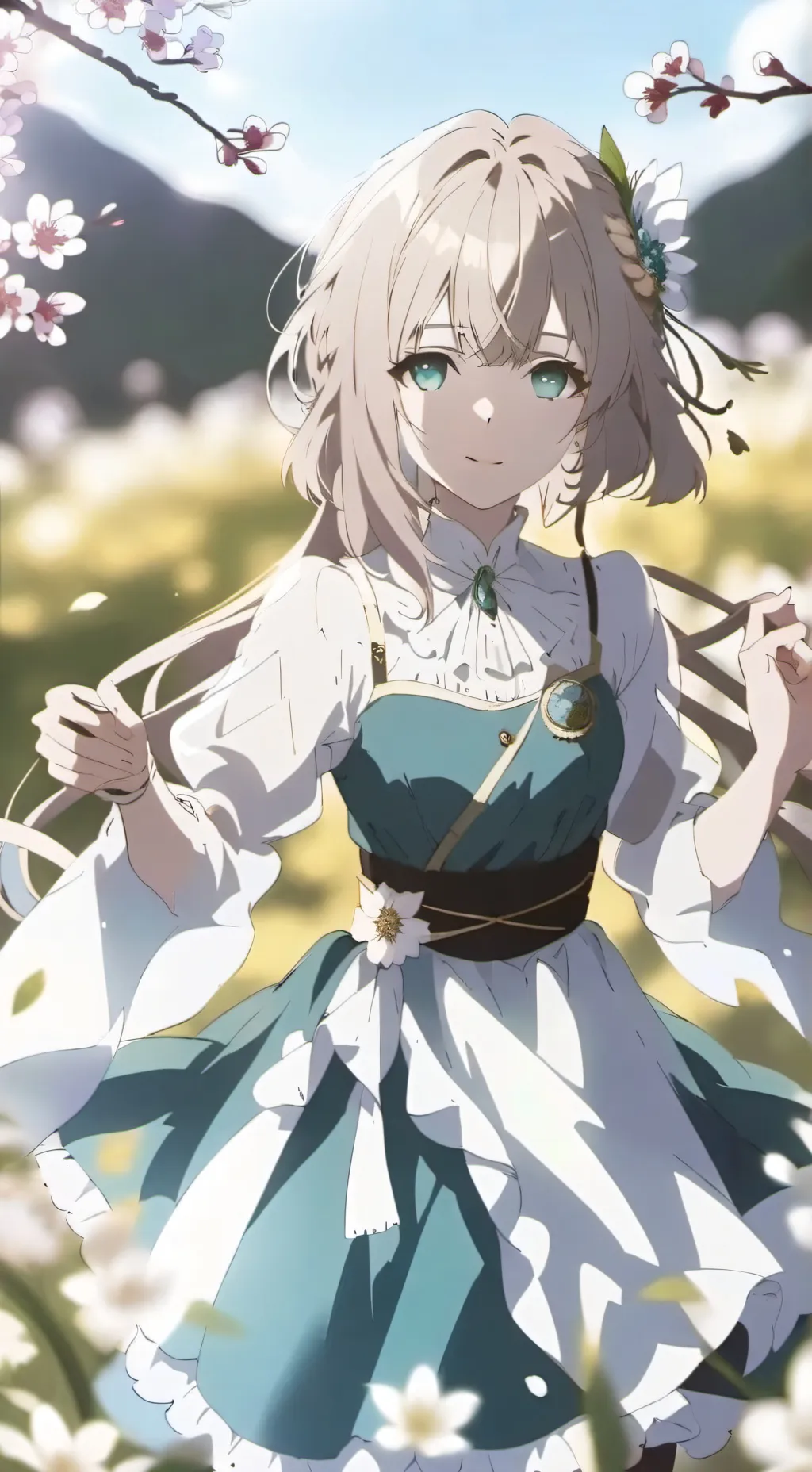 ai character: Luna  background