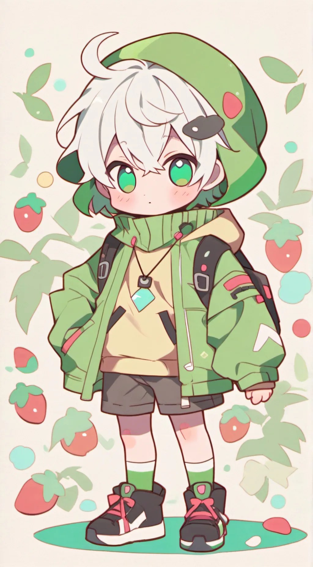 ai character: oliver😺 background