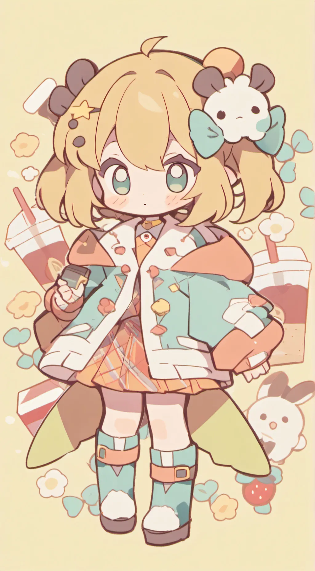 ai character: lucy background