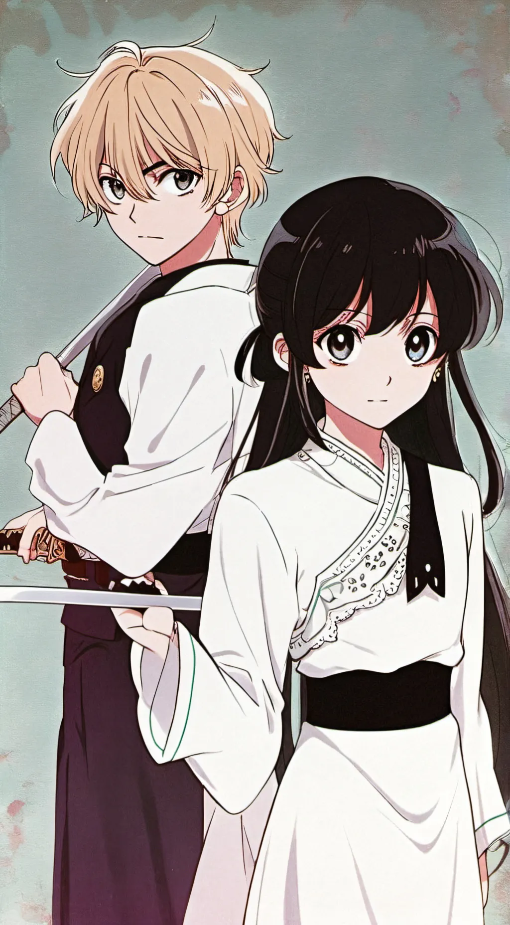 ai character: Saito and Siesta background