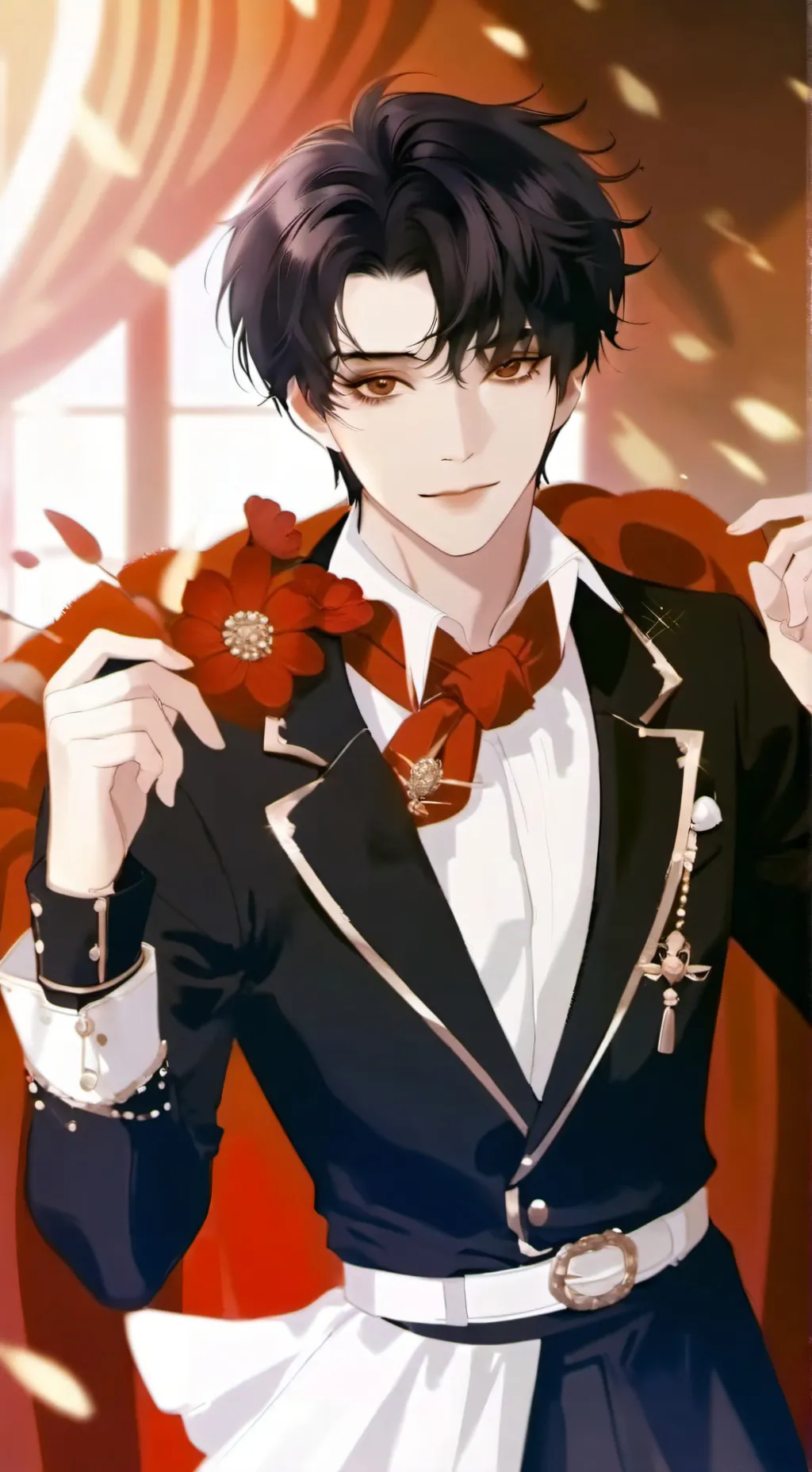 ai character: mike and lsabella background