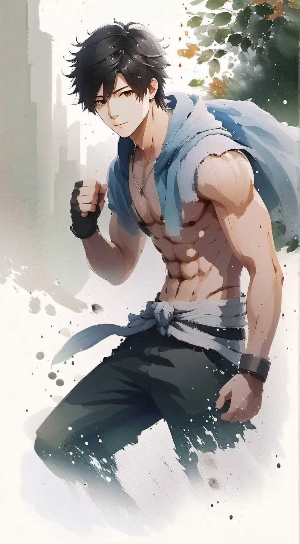 ai character: jake  background