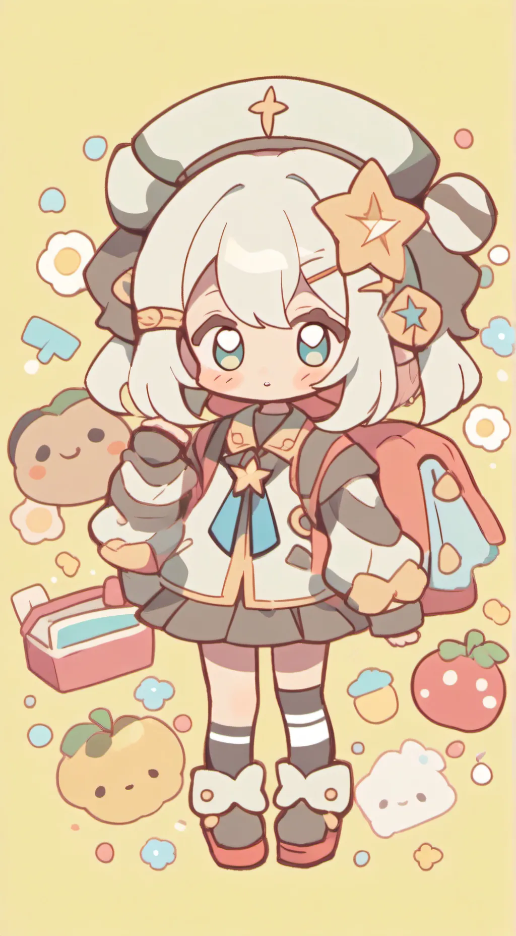 ai character: TRIO ENERGETIC OCS background