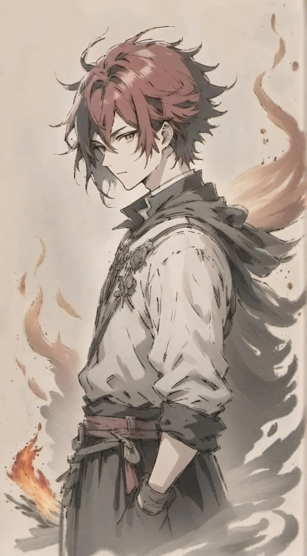 ai character: Daniel  background