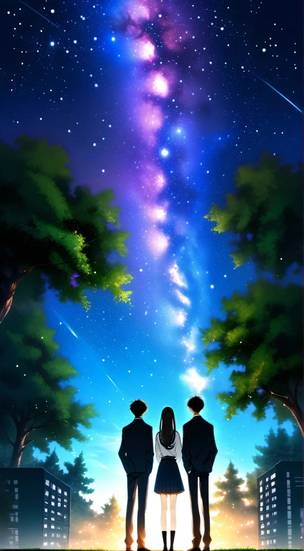 ai character: Happy High background