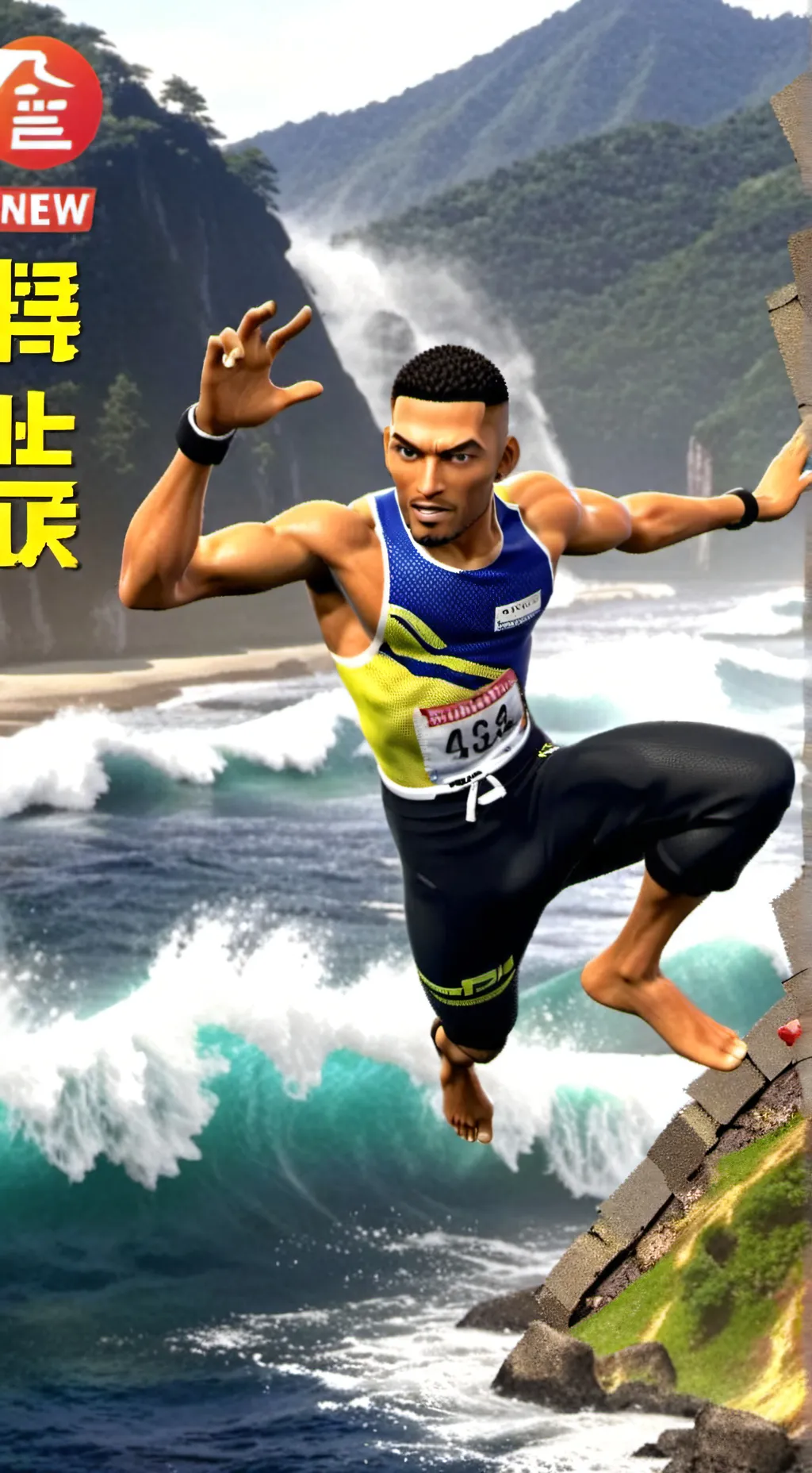 ai character: Ching cho chong go background