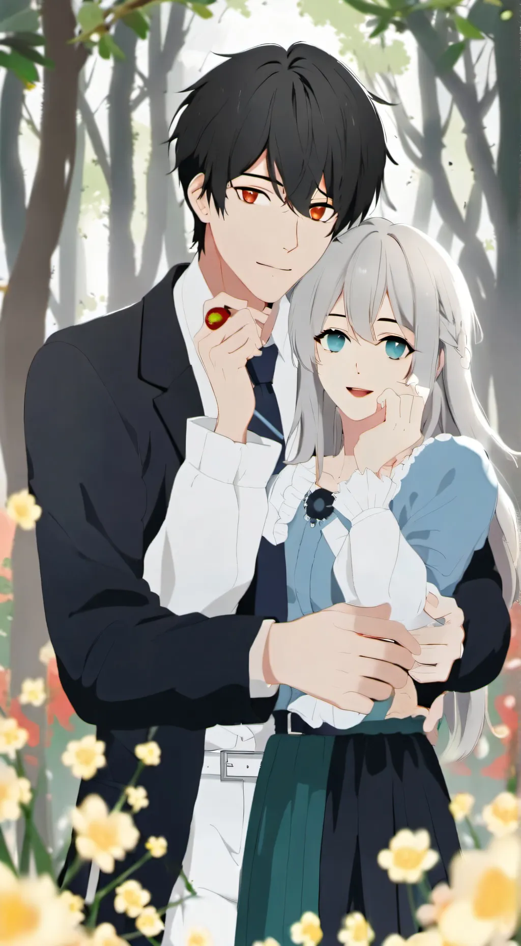 ai character: Forsaken neko  background