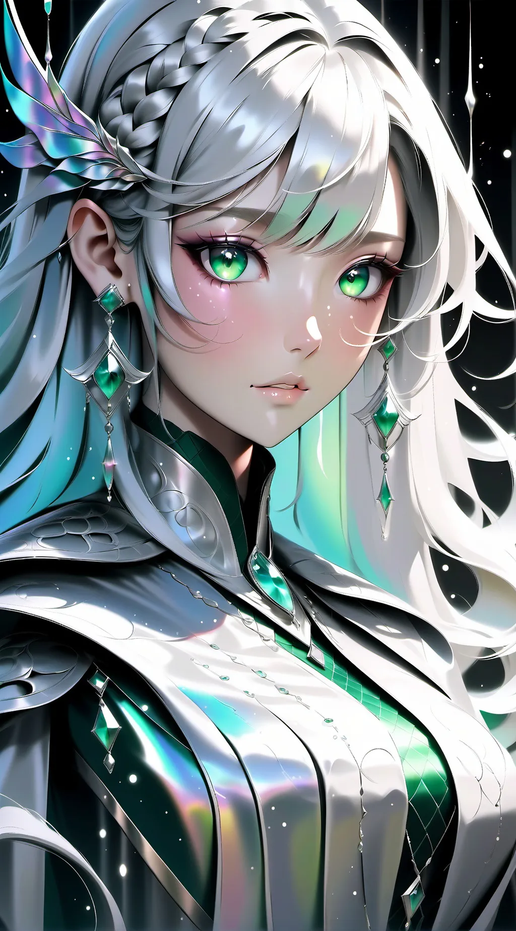 ai character: Enchanted Forest background