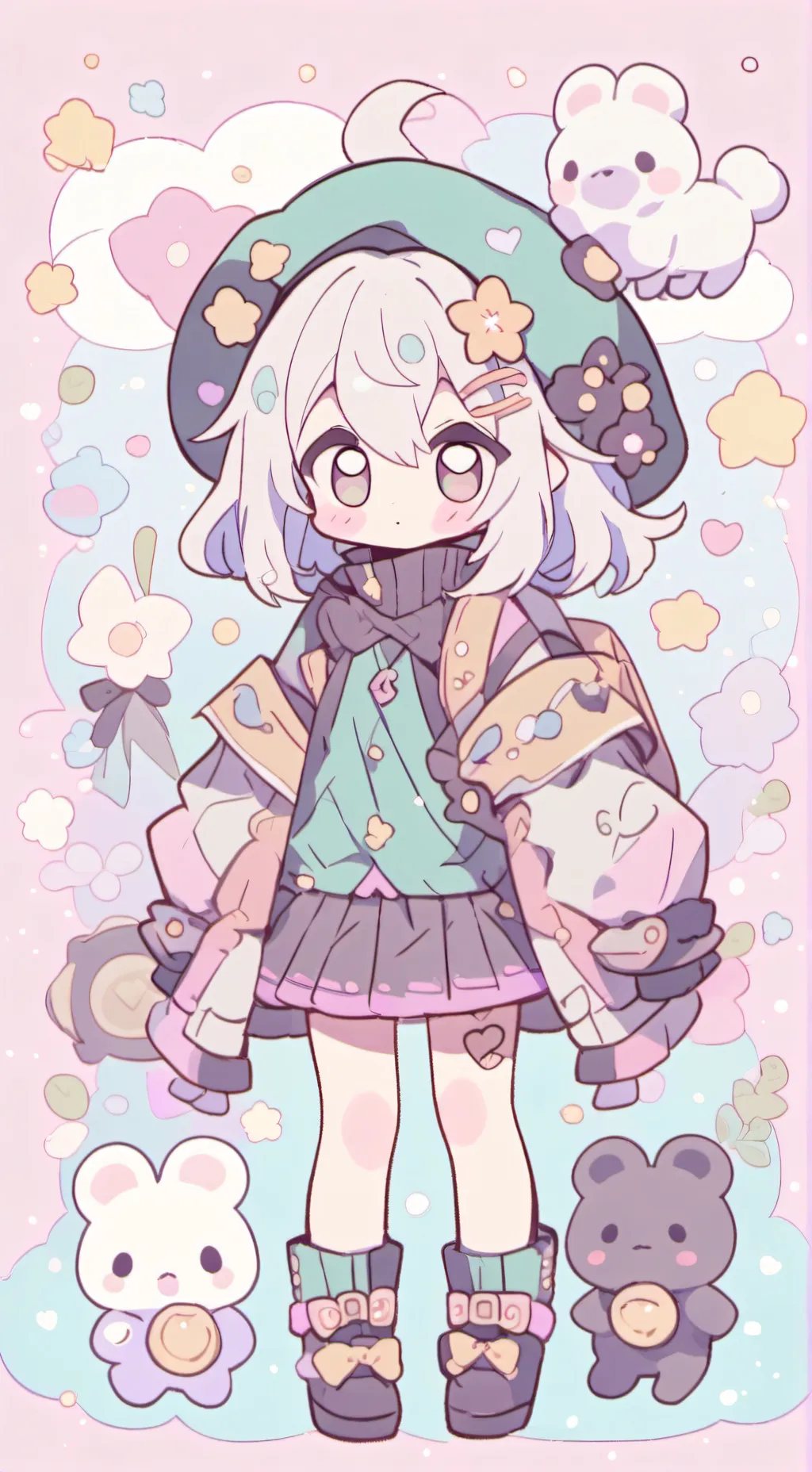 ai character: family/school  background