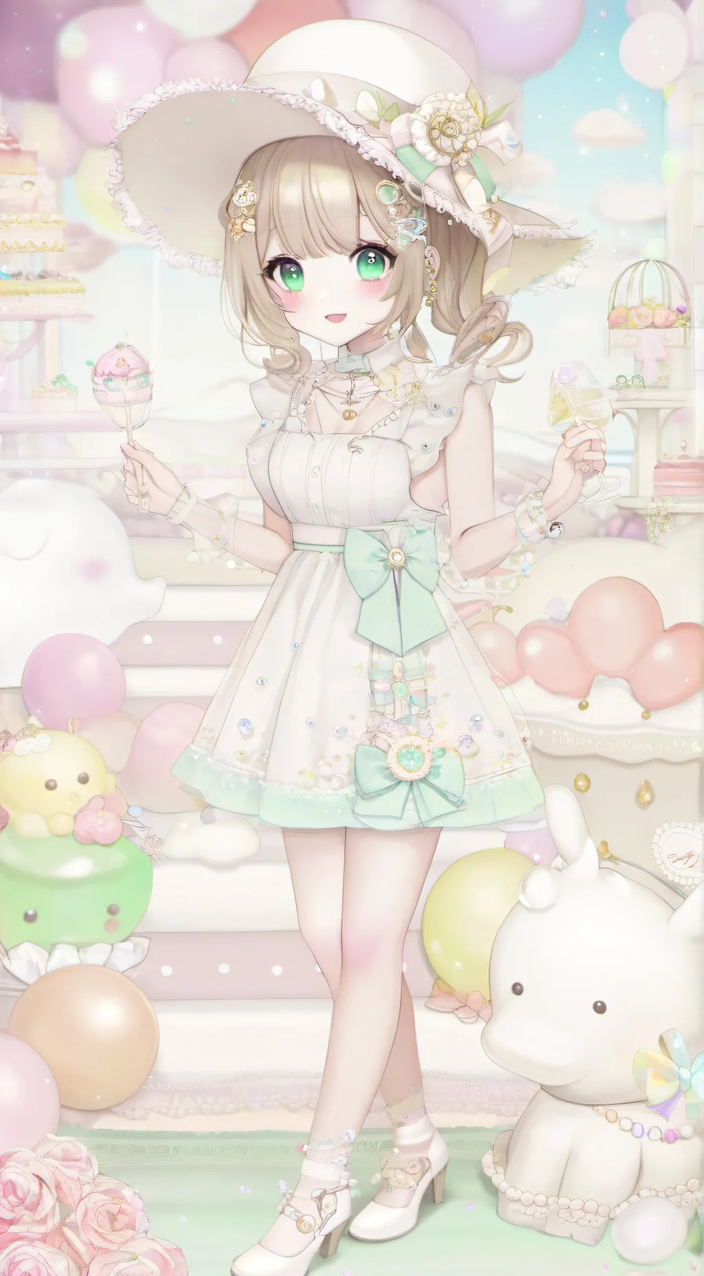 ai character: Jessica  background