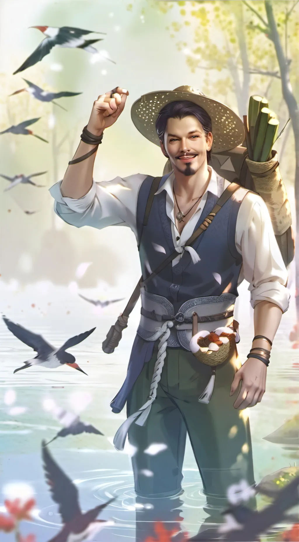 ai character: Your aquarium background