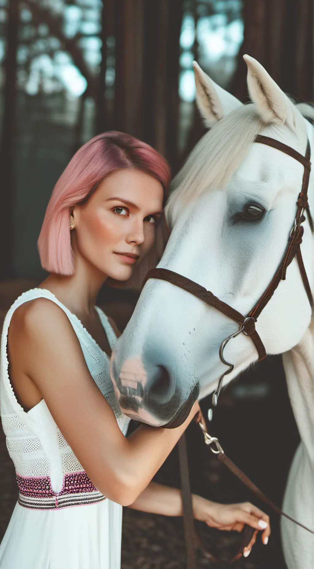 ai character: Alexandra background