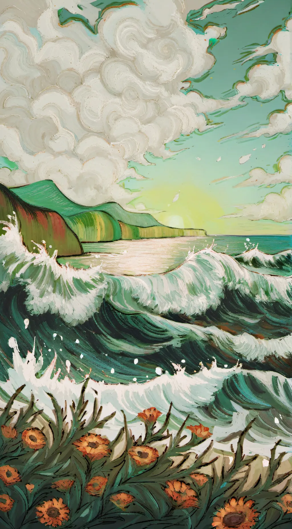 ai character: Azure  background