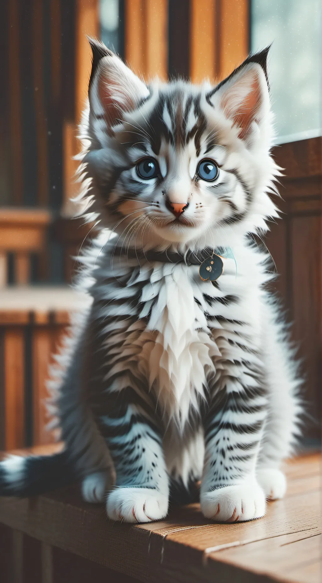 ai character: loved kitten! 🥹(u) background