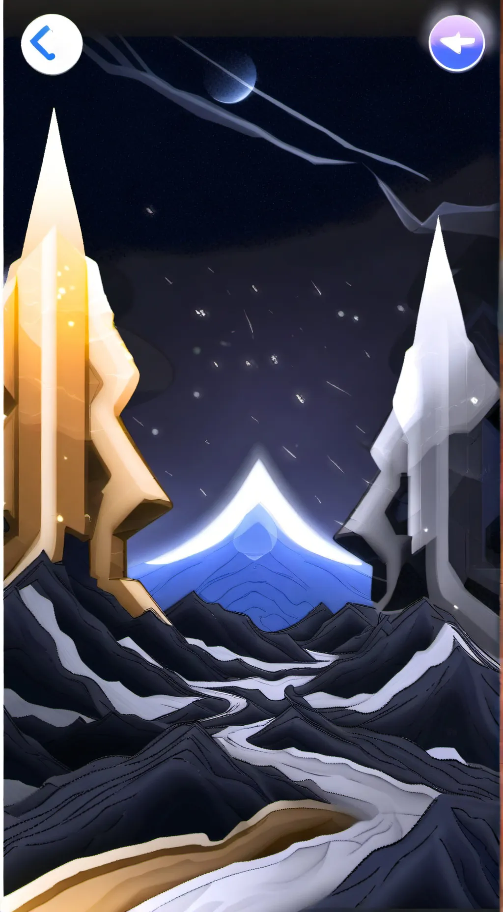 ai character: ☽⋰MOONDROP⋱☽ background