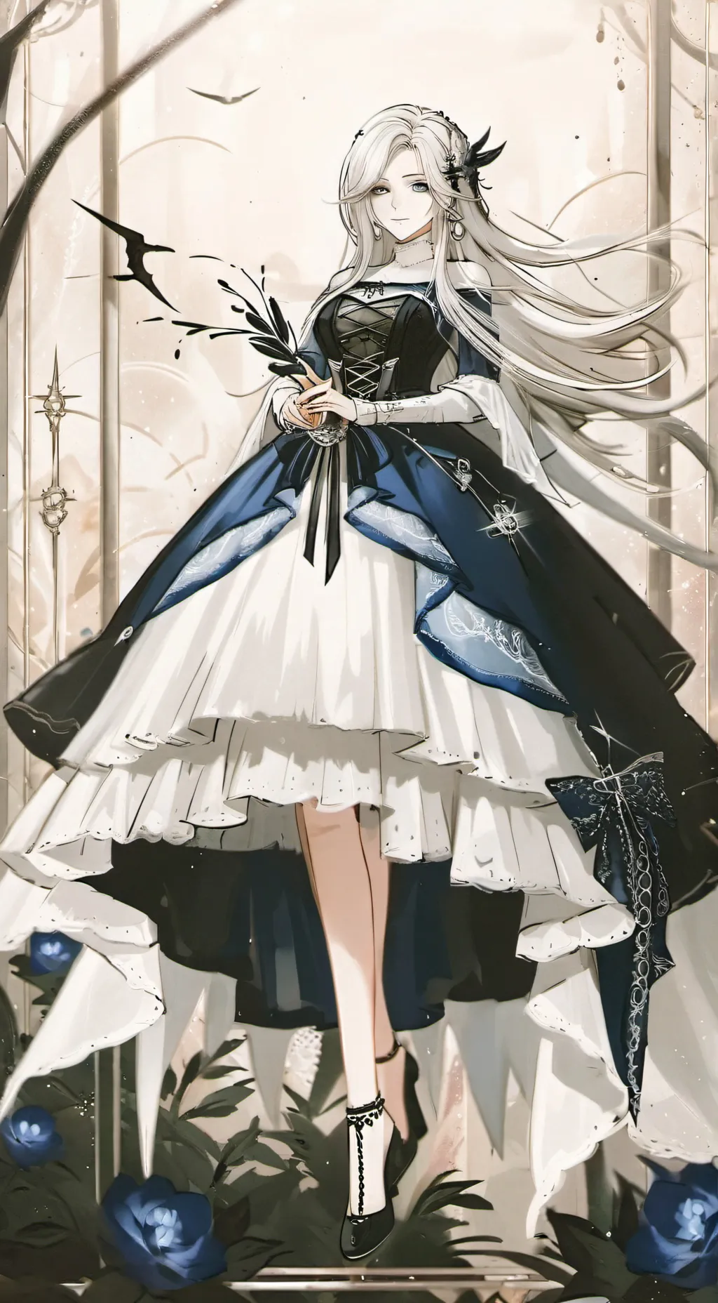 ai character: Princess Evania background