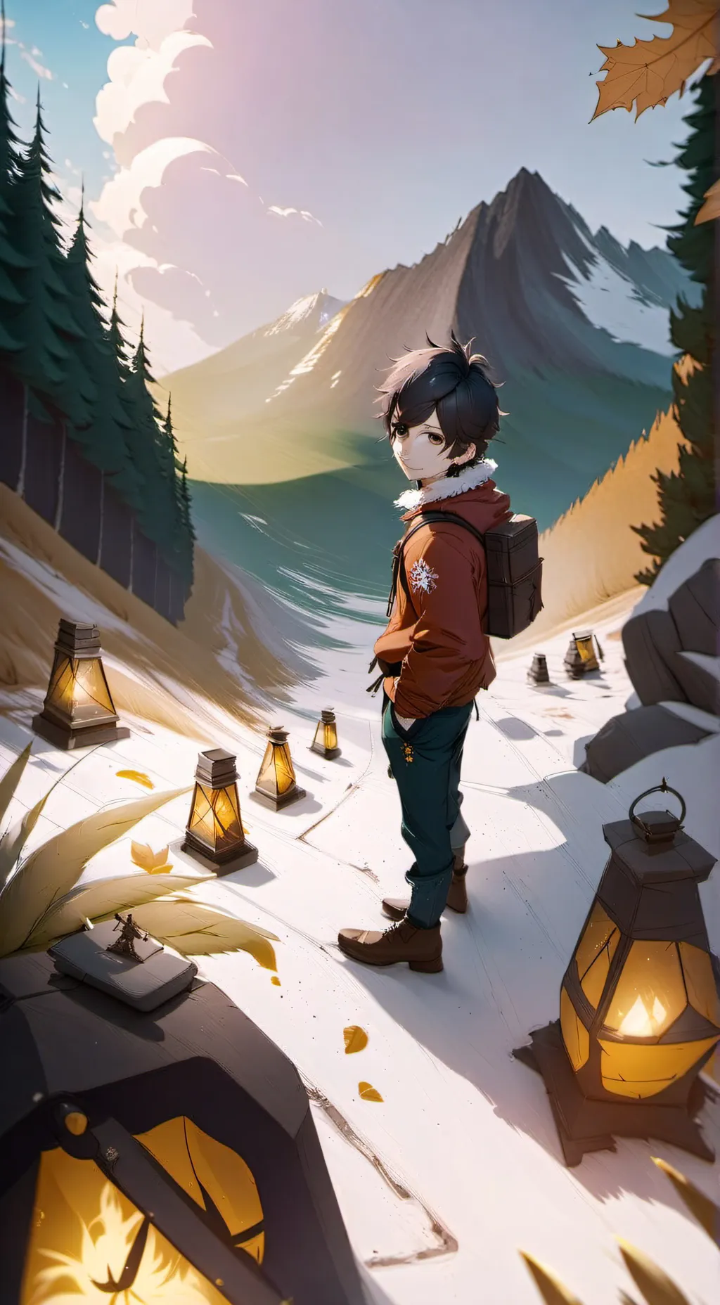 ai character: hugo background