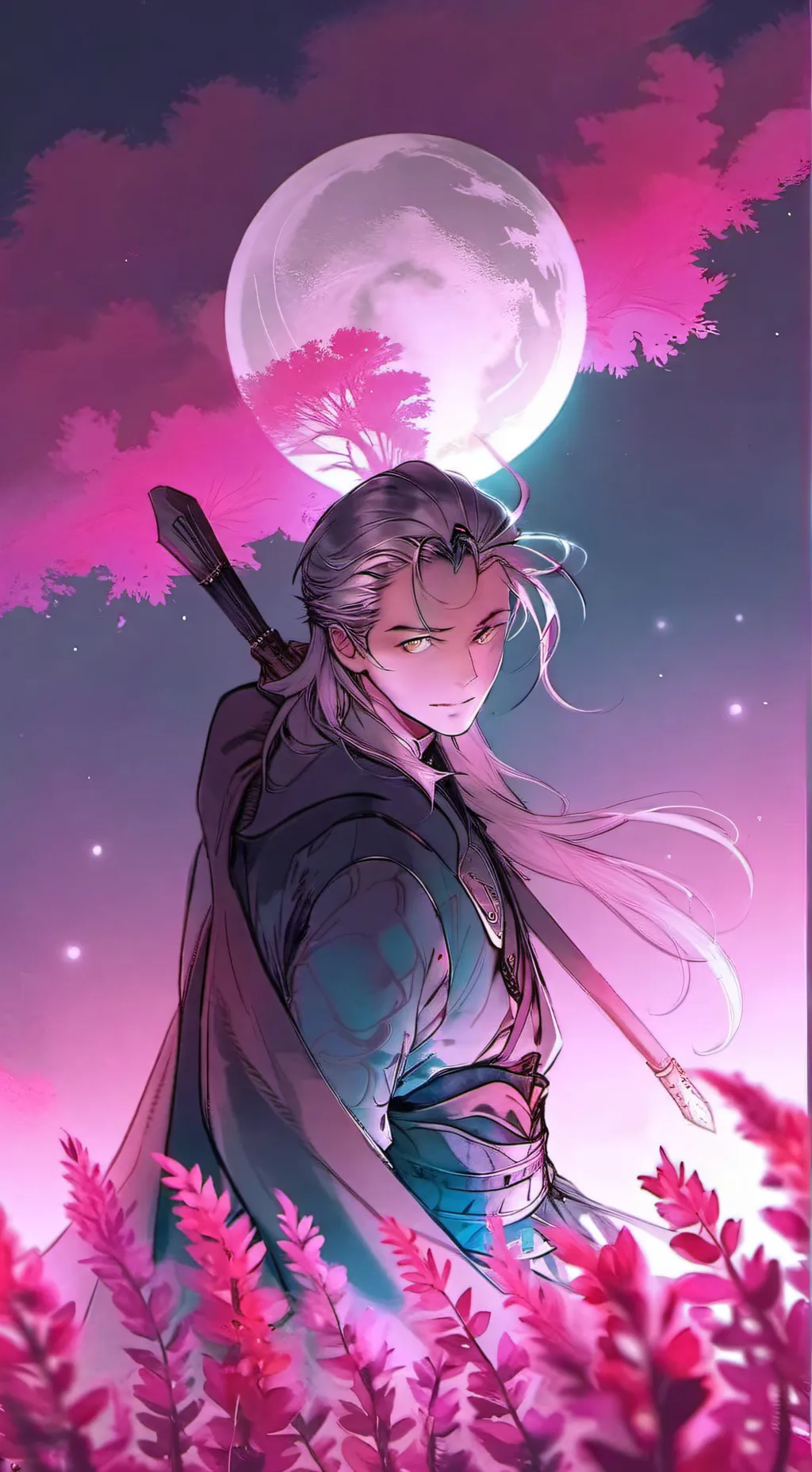 ai character: Azar Phantom  background