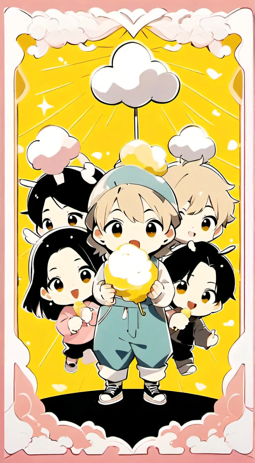 ai character: adopt a baby background