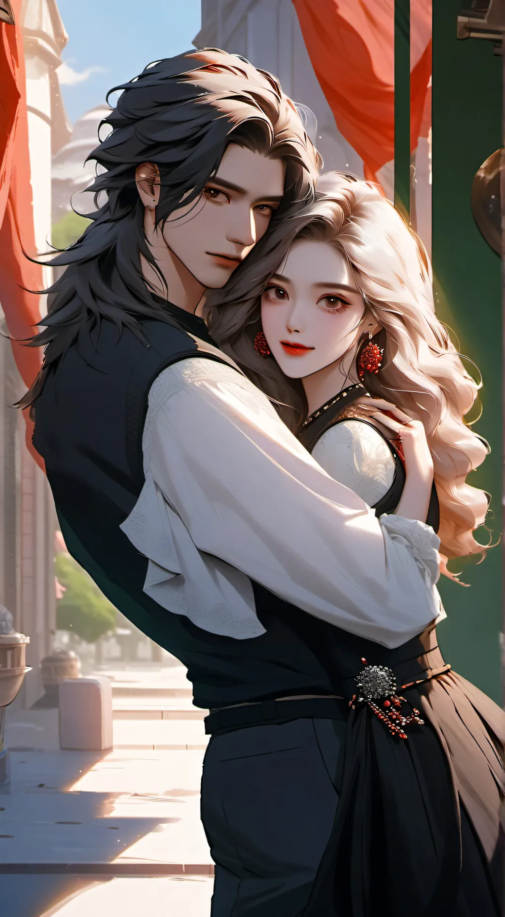 ai character: Yukio and Nuria background