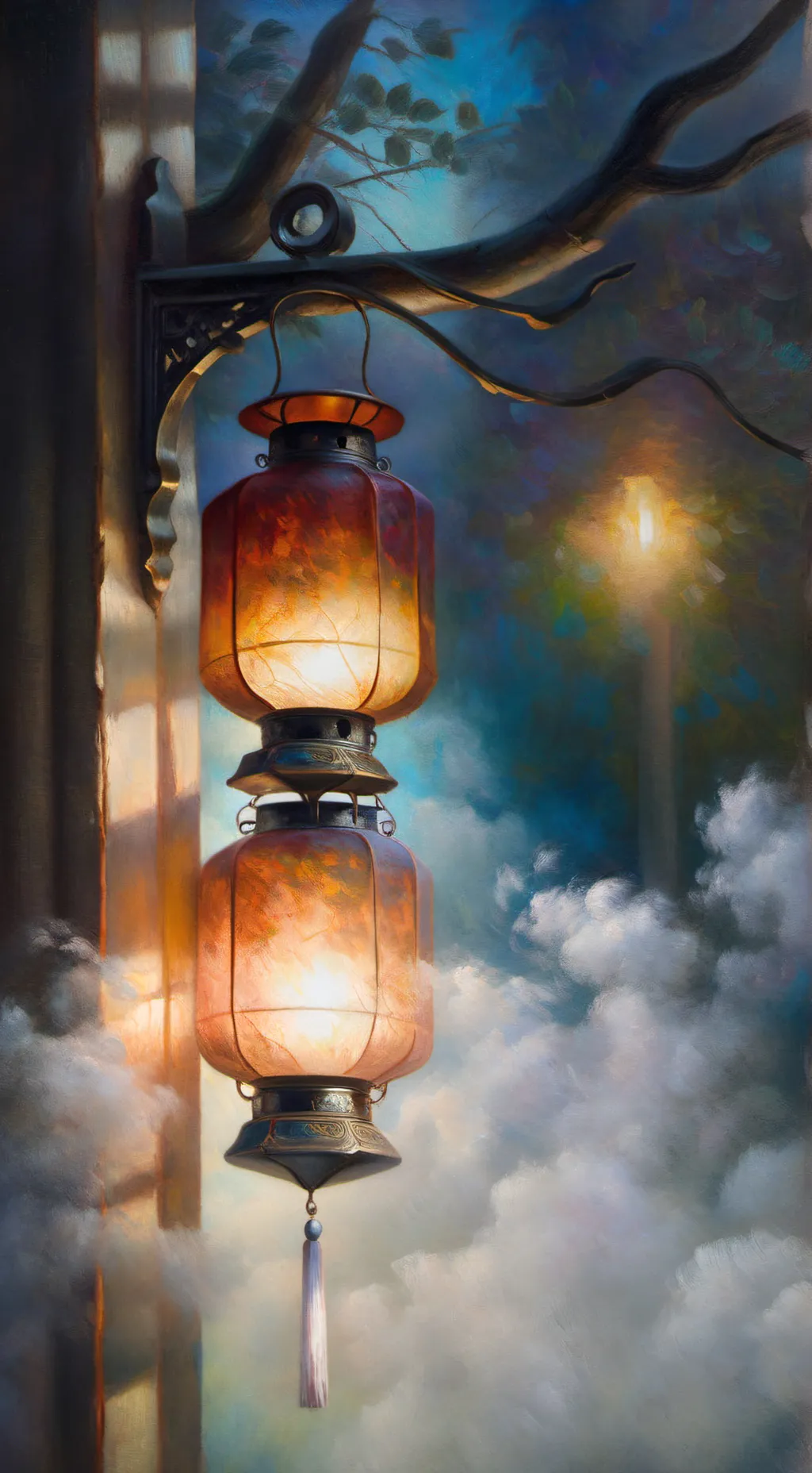 ai character: The fog background