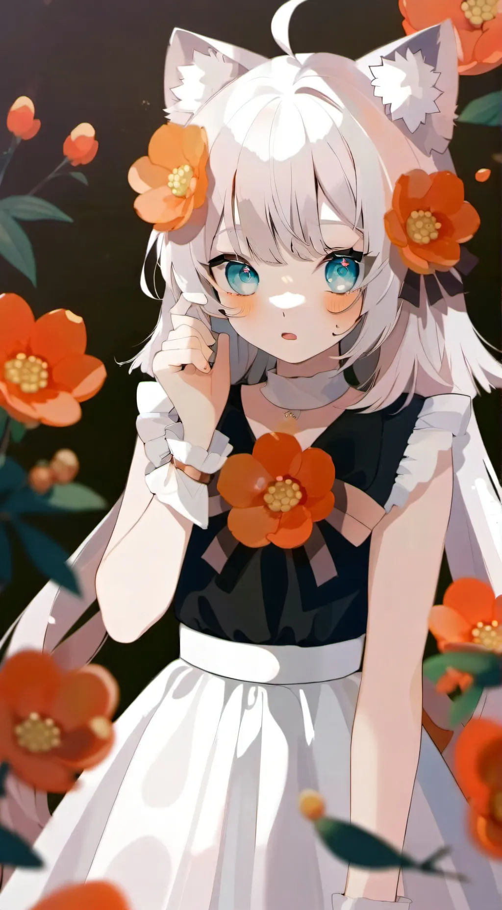 ai character: Bloom background