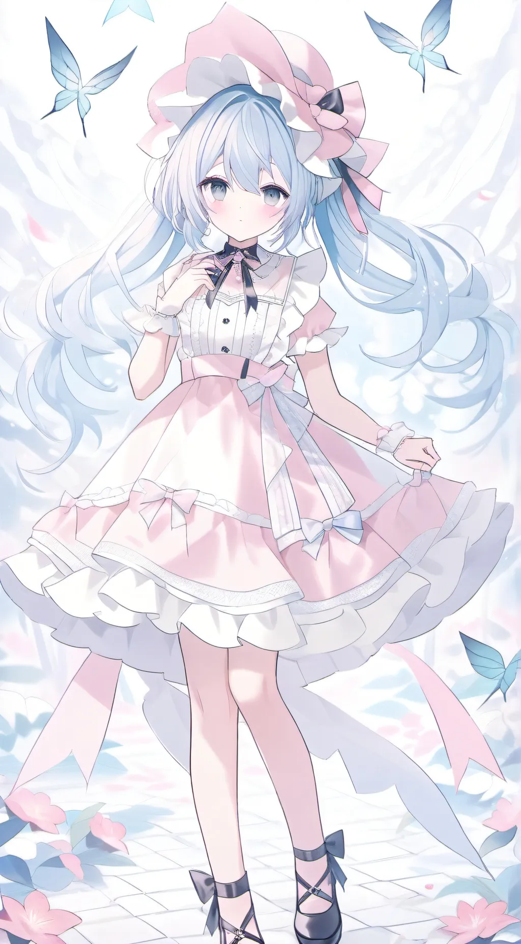 ai character: les filles  background