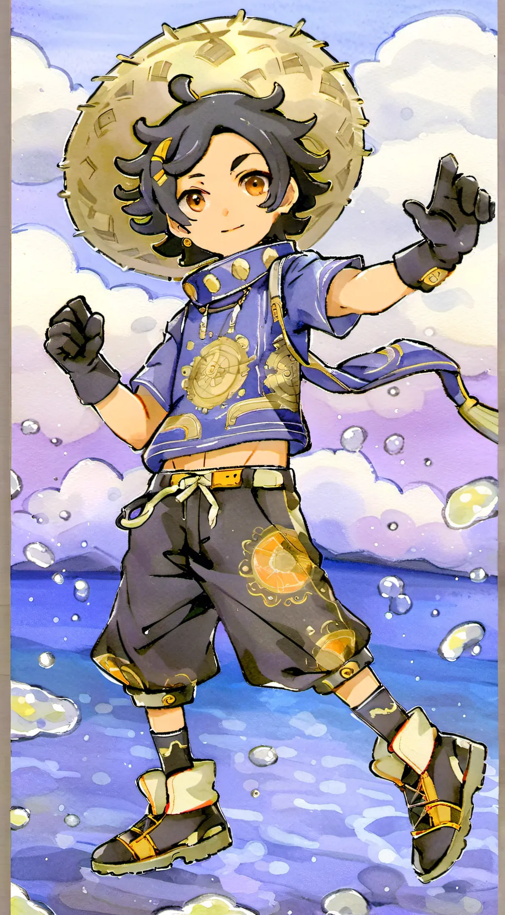 ai character: MHA background